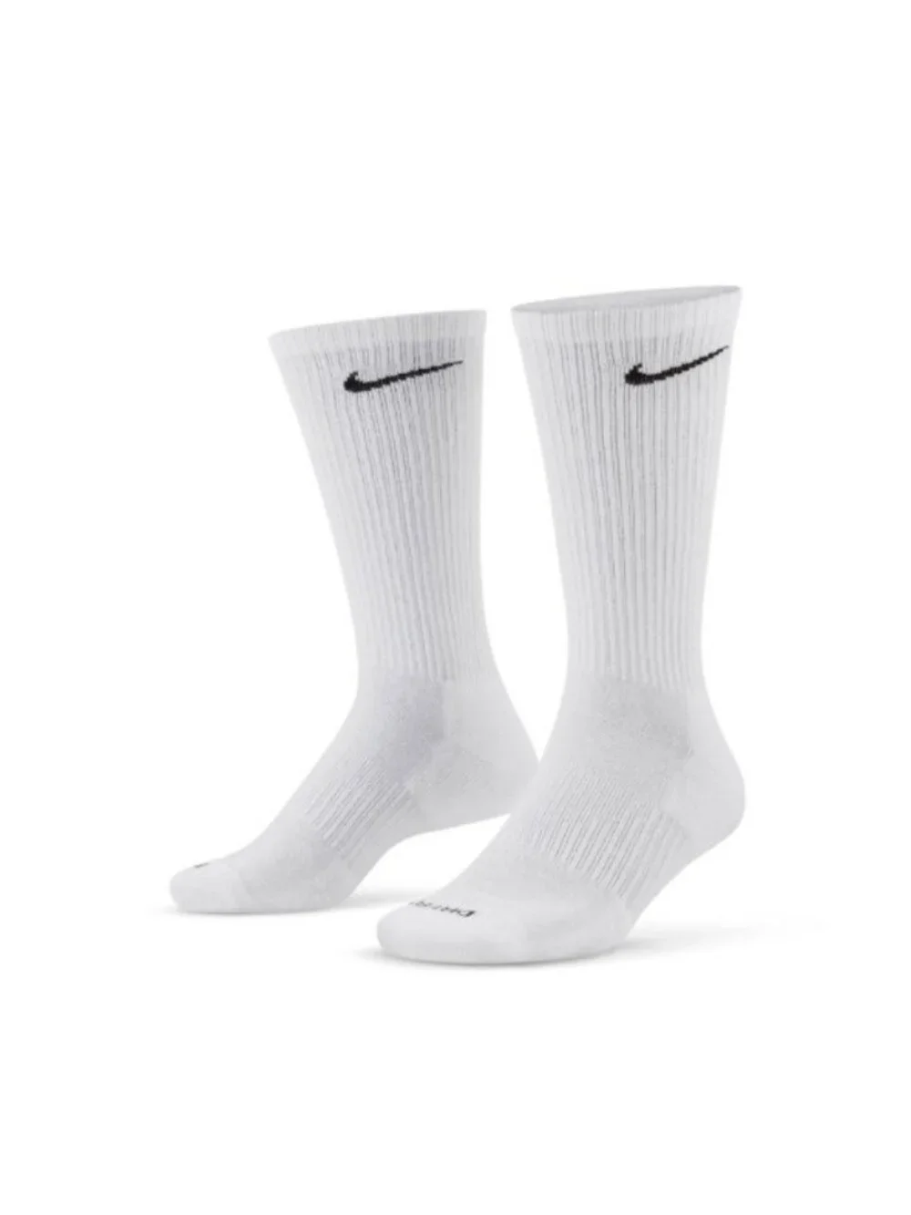 Nike Everyday Plus Dri-FIT Adult Mens L (8-12) Cushioned 7 Pair Crew Socks